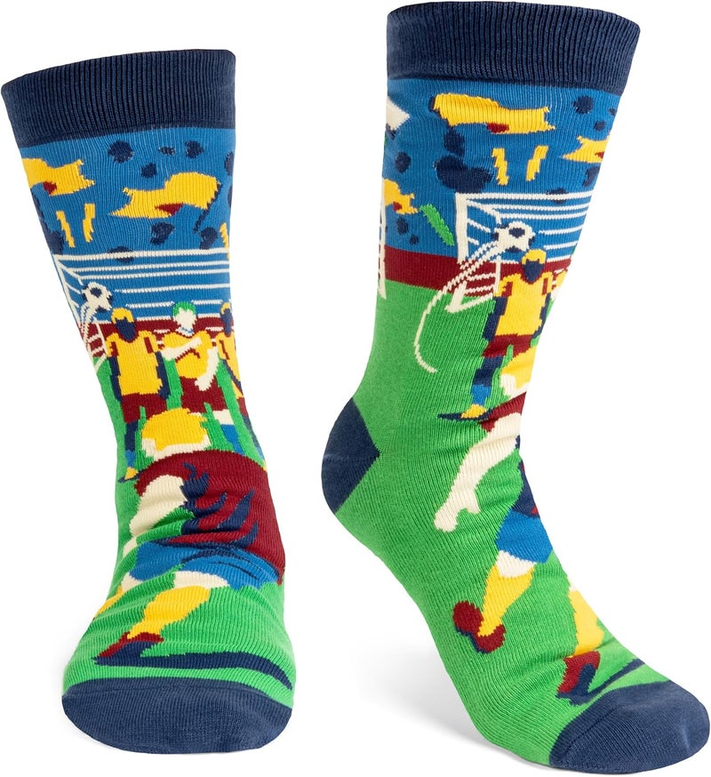 Lavley Funny Socks for Sports Fans and Players - Cool Novelty Gifts for Men, Women, & Teens - Image 3